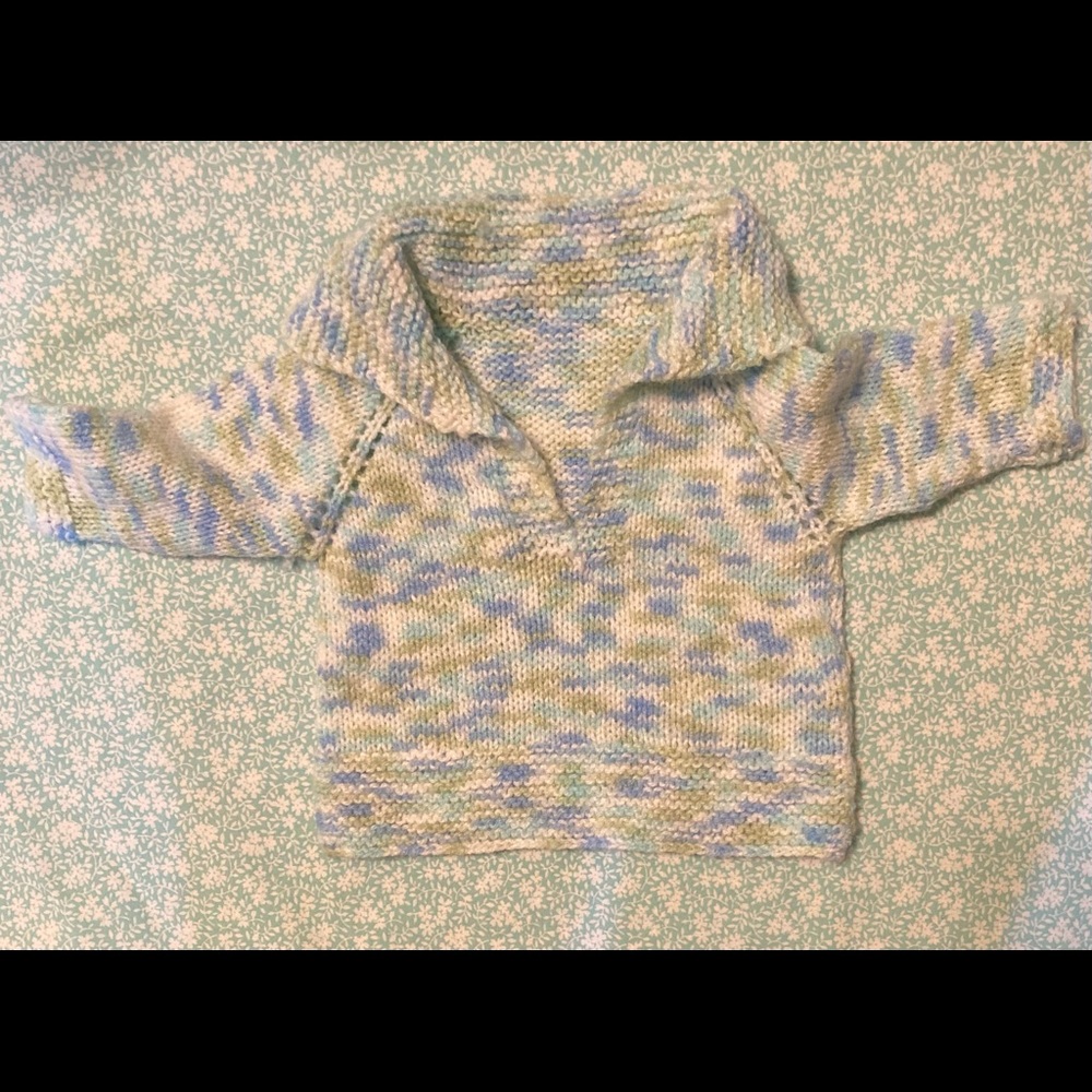 💙 Baby Unisex Knitted/Crocheted Sweater